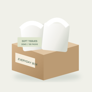 Soft facial tissues — 100 packs